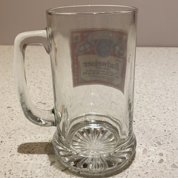 Vintage Budweiser Beer Glass Beer Mug - Picture 3 of 6